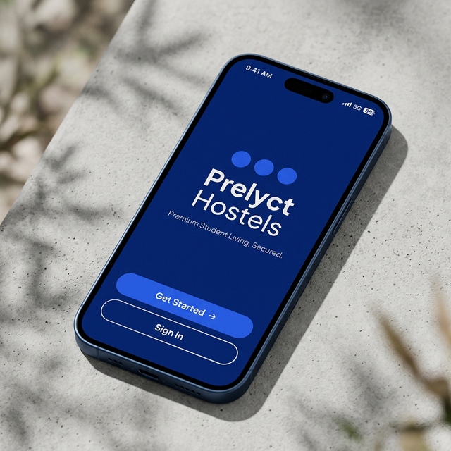 Prelyct Hostels Interface